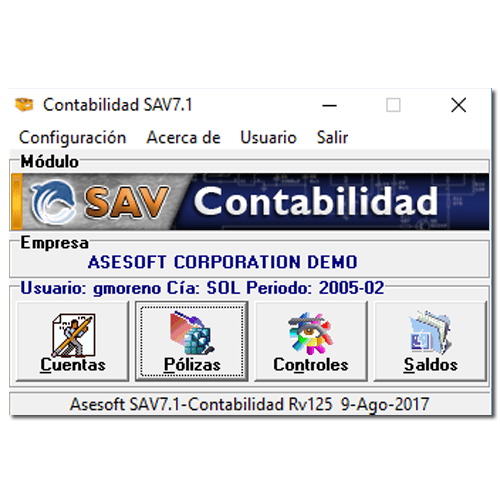 SAV-7 Contabilidad